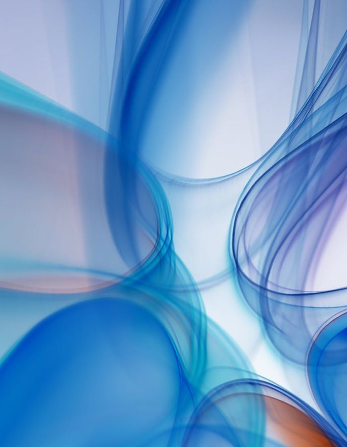 Abstract conceptual image representing balance and fluid movement